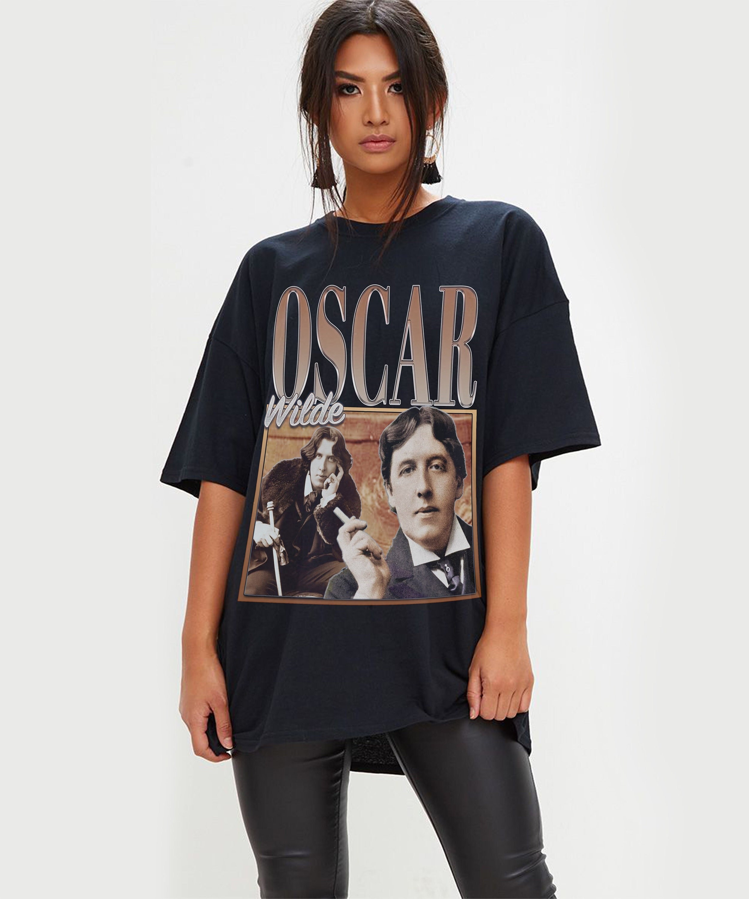Oscar Wilde Retro Shirt, Oscar Wilde Homage Shirt, Oscar Wilde 