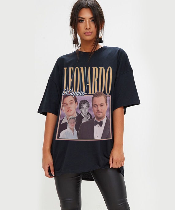 Leonardo DiCaprio Retro Shirt Leonardo DiCaprio Shirt Leonardo Di Caprio Vintage Shirt Leonardo Di Caprio Gift for fan DiCaprio Shirt Etsy Mexico