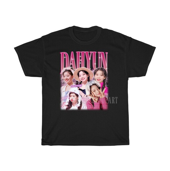 DAHYUN Twice Vintage Shirt, TWICE Kim Da-hyun Hyun Homage Tshirt