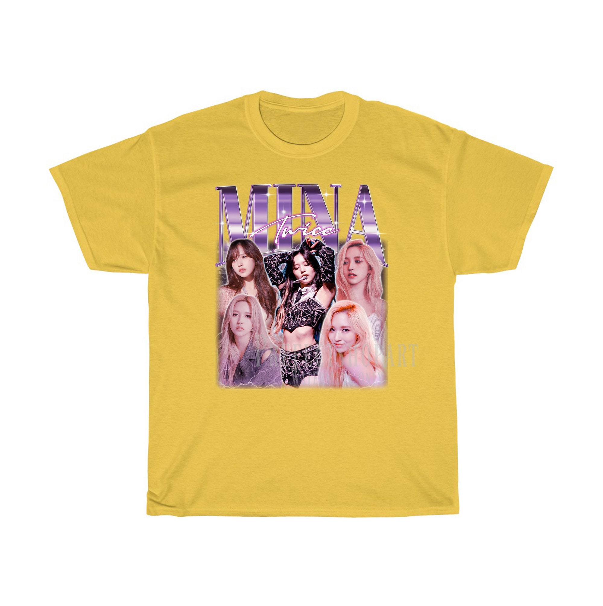 MINA Twice、ミナ シャツ、ミナ ファン T シャツ、ミナ Twice グッズ