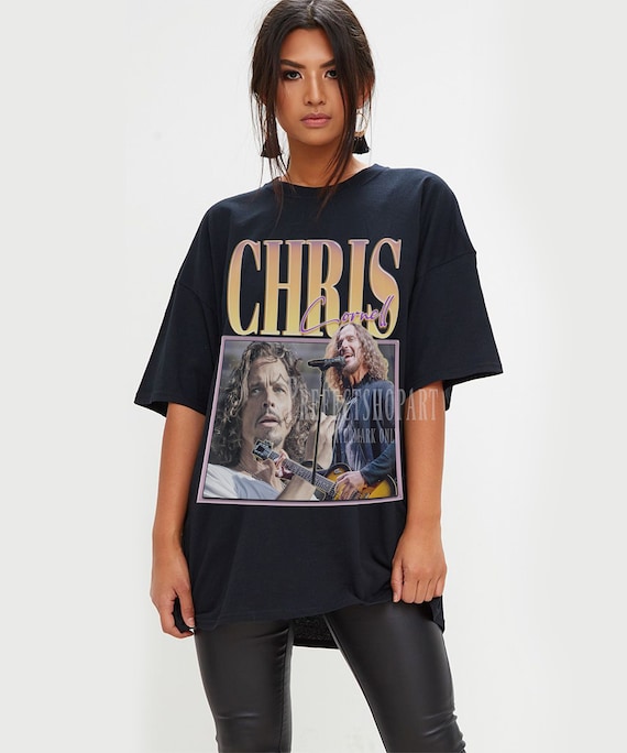 Chris Cornell Shirt Chris Cornell Merch Chris Cornell Fan Tees Chris Cornell Tour Merch Vintage Chris Cornell Poster Gift for Fan Etsy