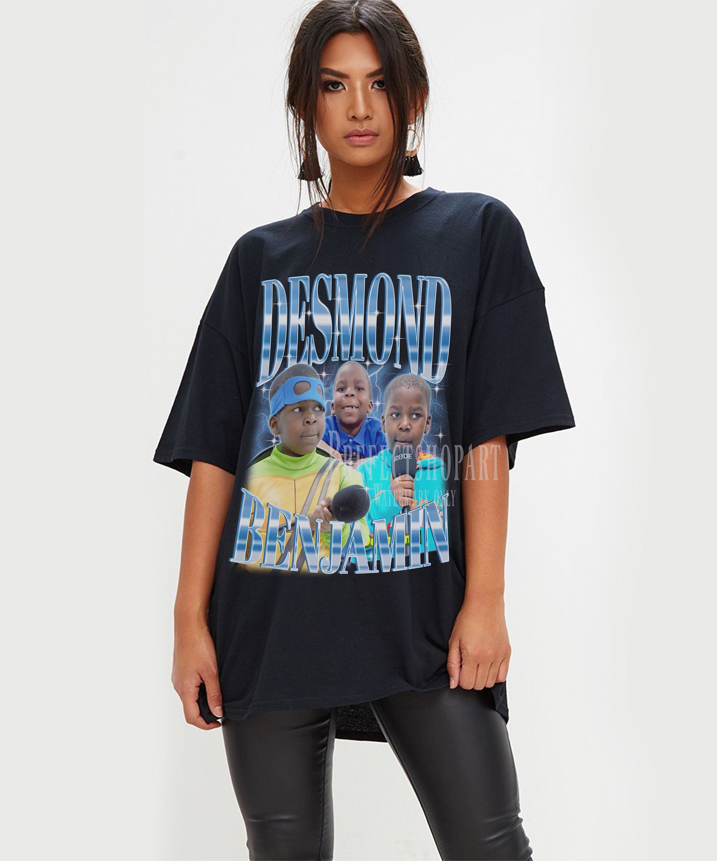 DESMOND BENJAMIN Vintage Shirt, Homage Tshirt, Desmond Benjamin