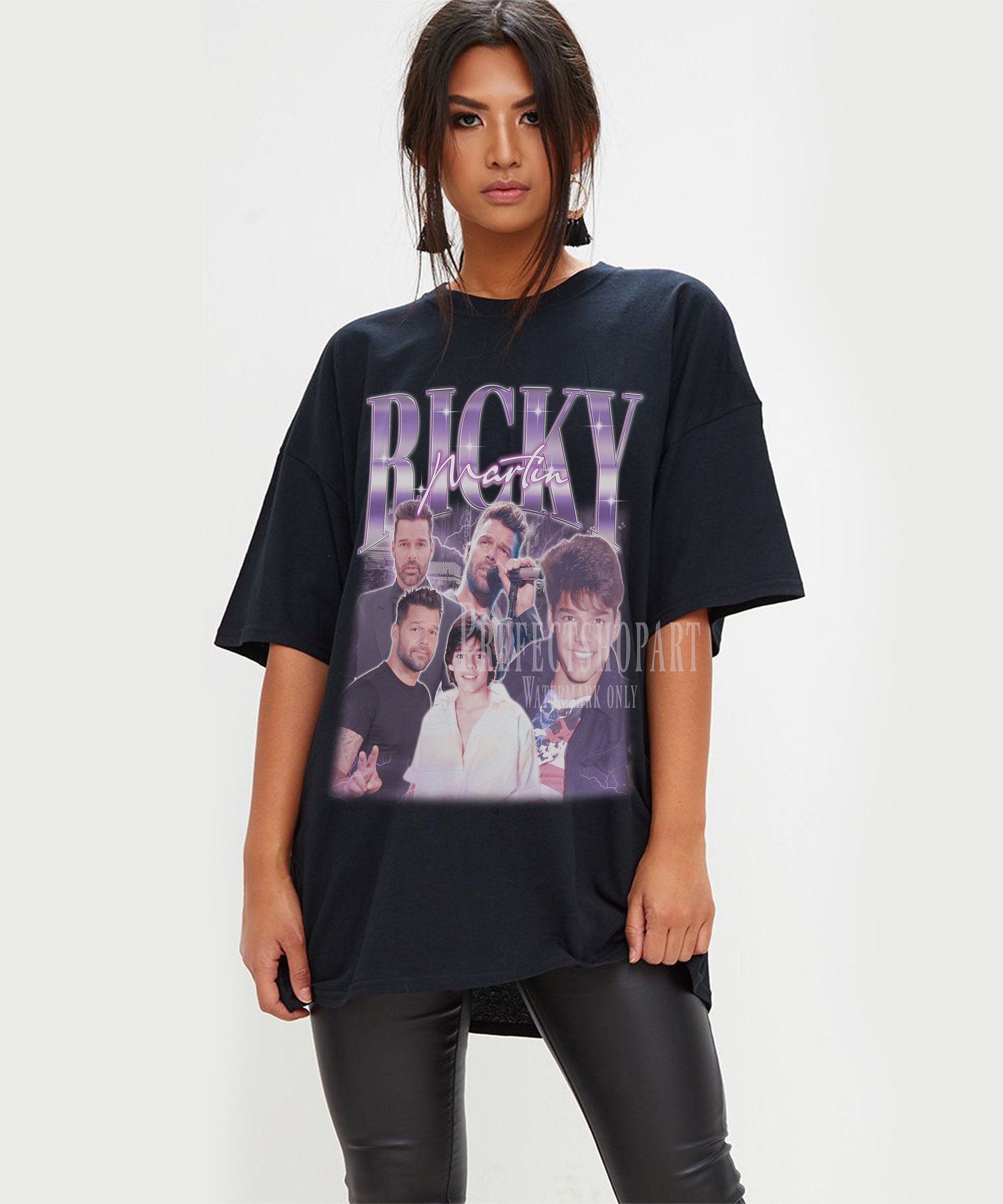 RICKY MARTIN Vintage Shirt, Ricky Martin Homage Tshirt, Ricky