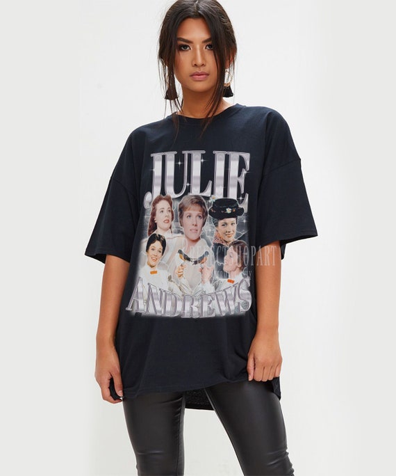 JULIE ANDREWS Vintage Shirt, Julie Andrews Homage Tshirt, Julie