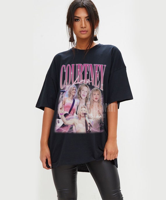COURTNEY LOVE Shirt, Courtney Love Homage T-shirt, Courtney