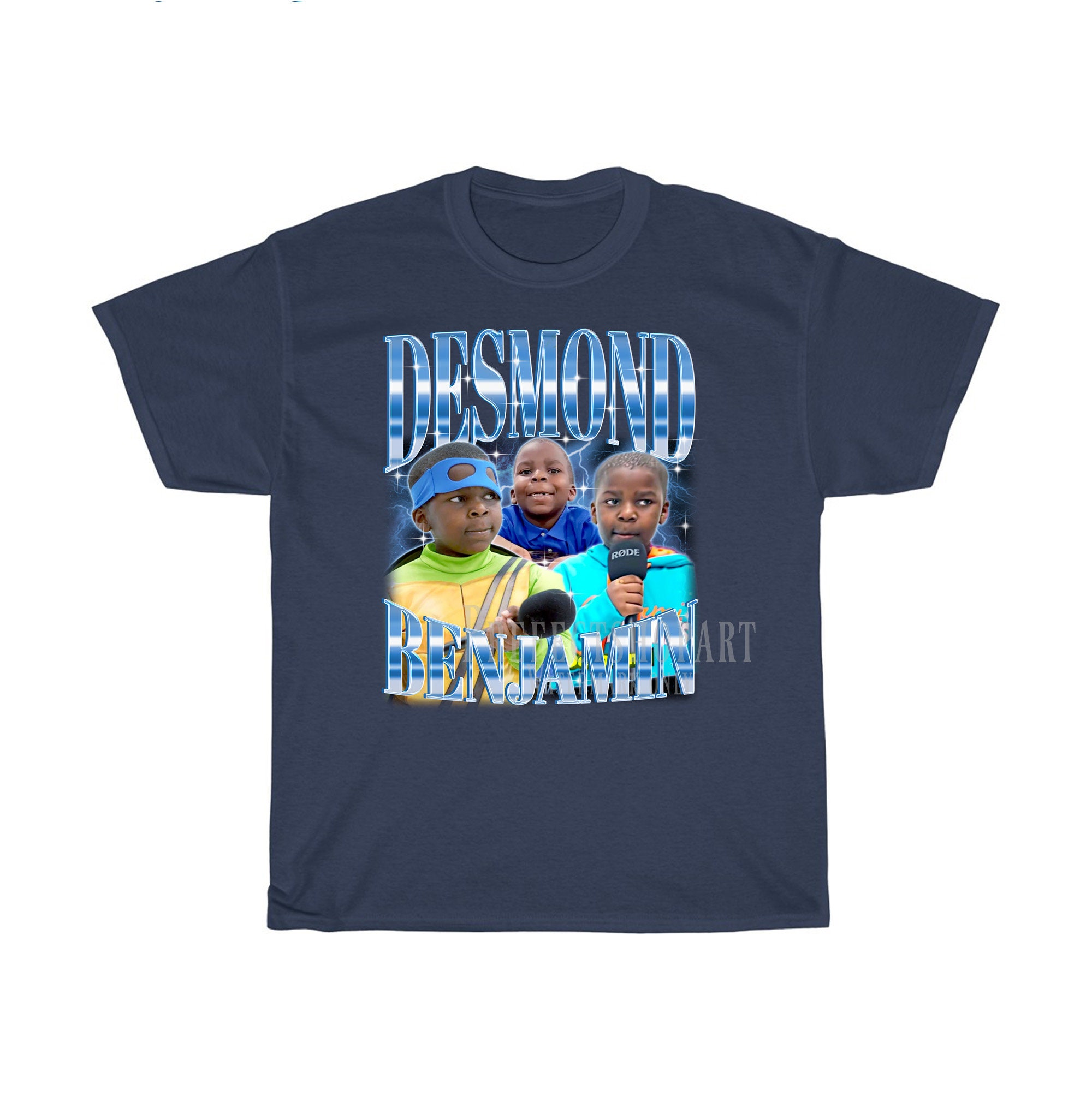 DESMOND BENJAMIN Vintage Shirt, Homage Tshirt, Desmond Benjamin