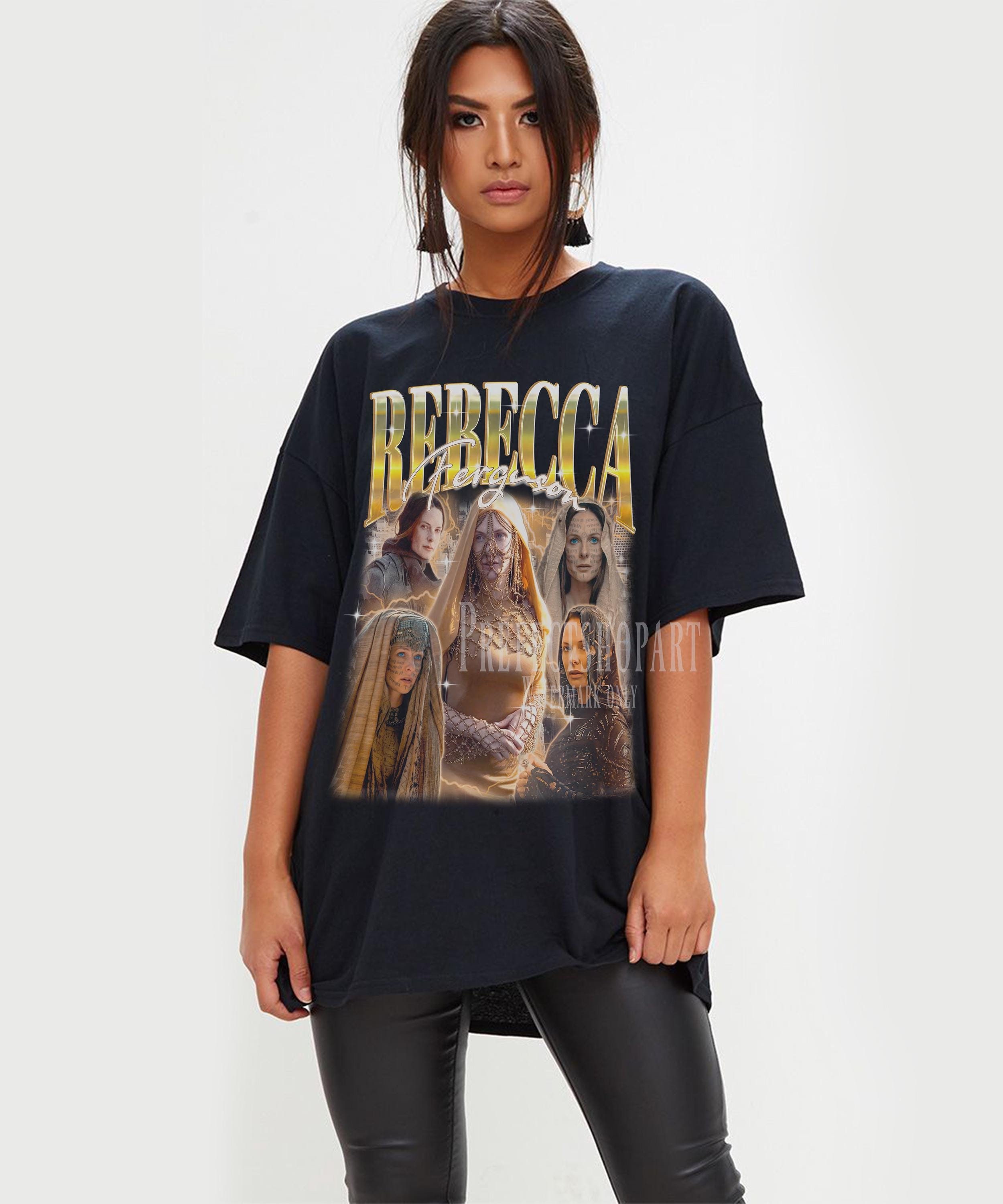 REBECCA FERGUSON Vintage Shirt, Rebecca Ferguson Homage Tshirt, Rebecca Ferguson Fan Tees, Rebecca Ferguson Retro 90s Sweater Merch Gift