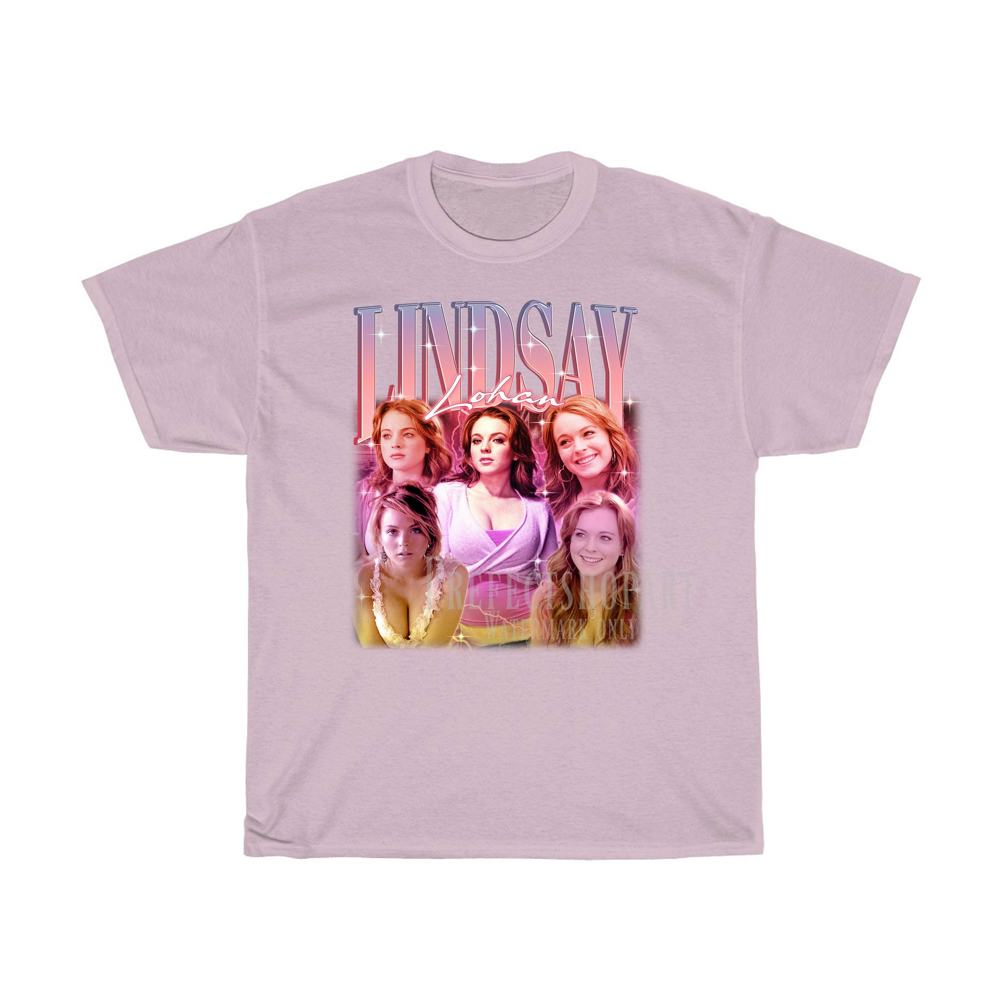 LINDSAY LOHAN Shirt, Lindsay Lohan Homage T-shirt, Lindsay Dee