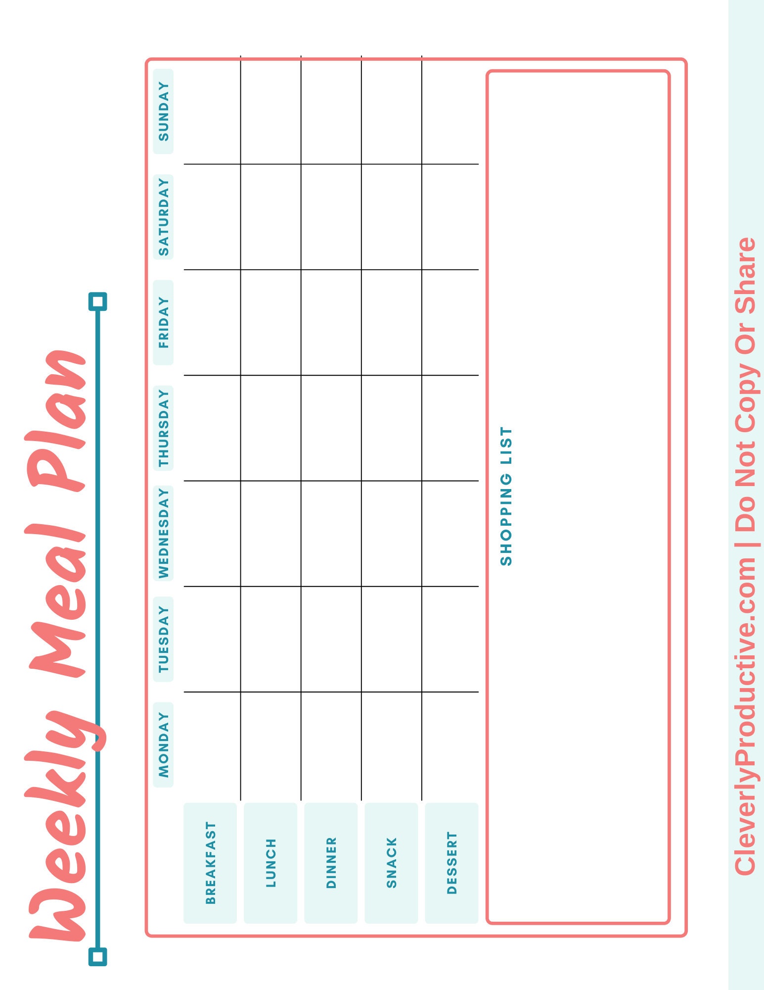 Ultimate Weekly Planner Printable Weekly Planner Digital Etsy Ultimate Weekly Planner Printable Weekly Planner Digital Etsy