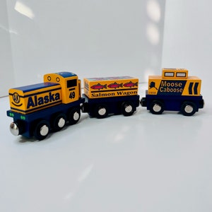Alaskan Wooden Train Set: A perfect trifecta with free bonus tracks!