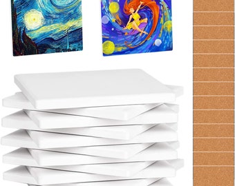 4 Pack DIY Ceramic Coaster Kit