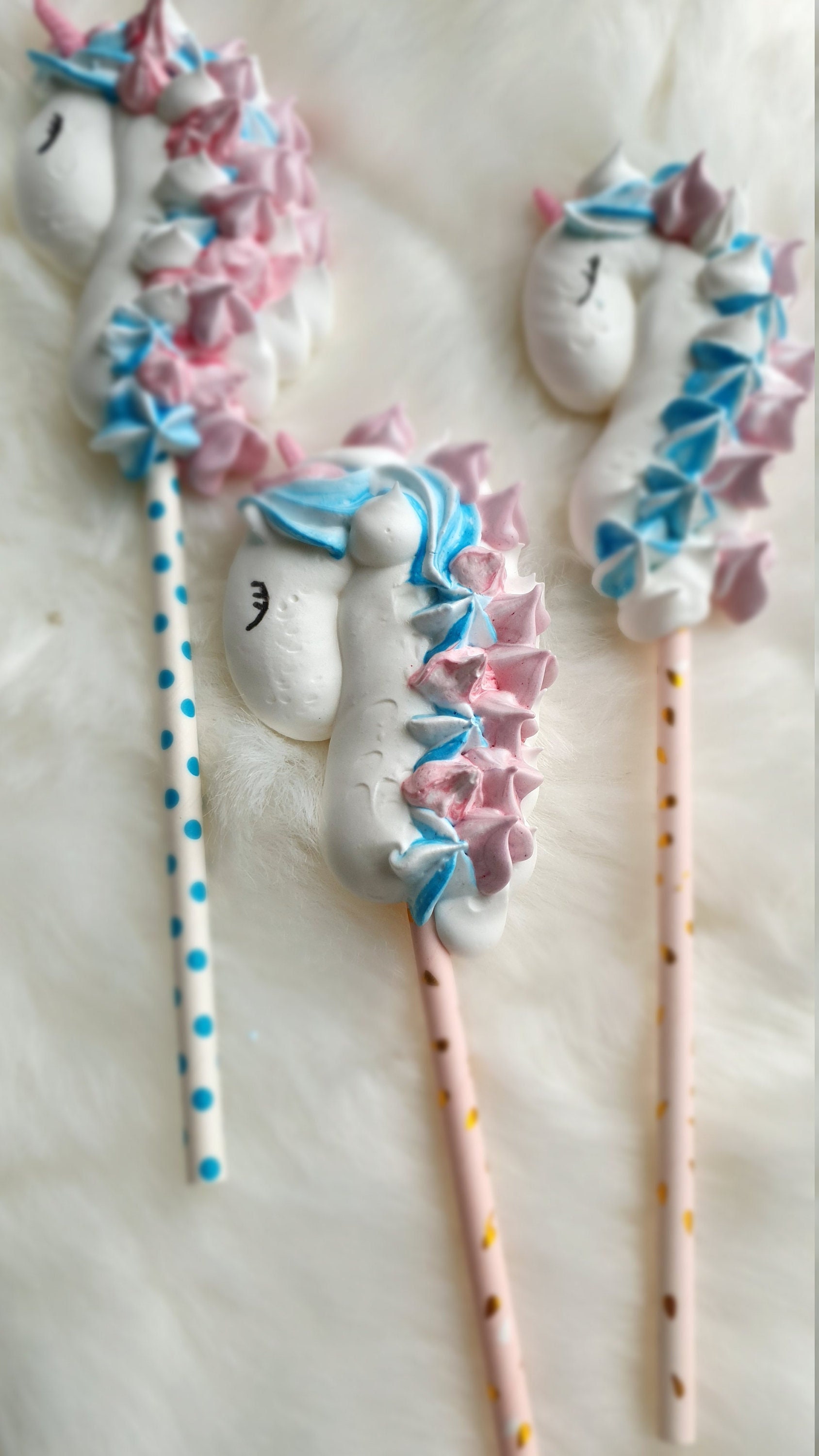 Sucette Meringue Licorne