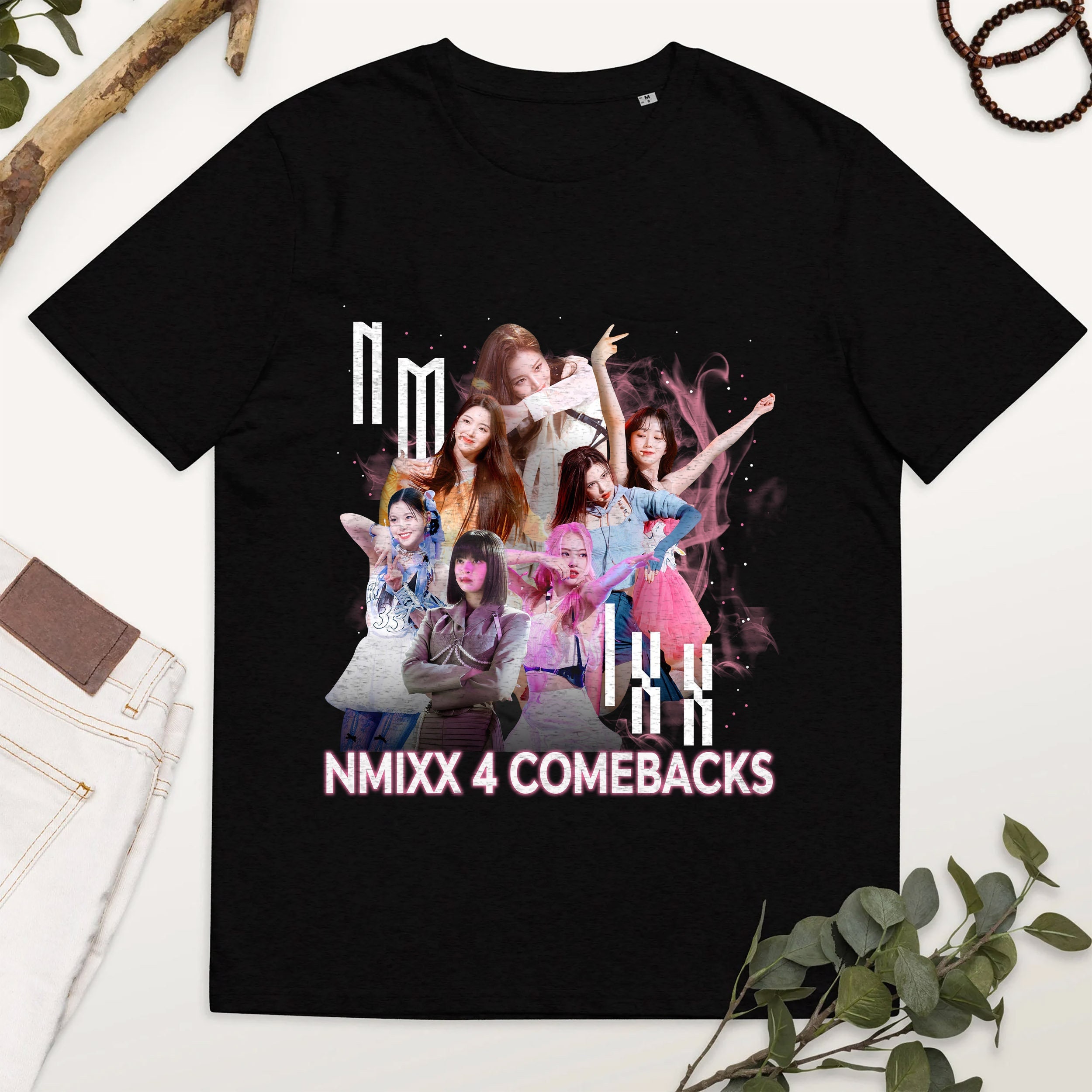 Discover Retro Nmixx Official Shirt, NMIXX Vintage Shirt, NMIXX Girl Group Shirt