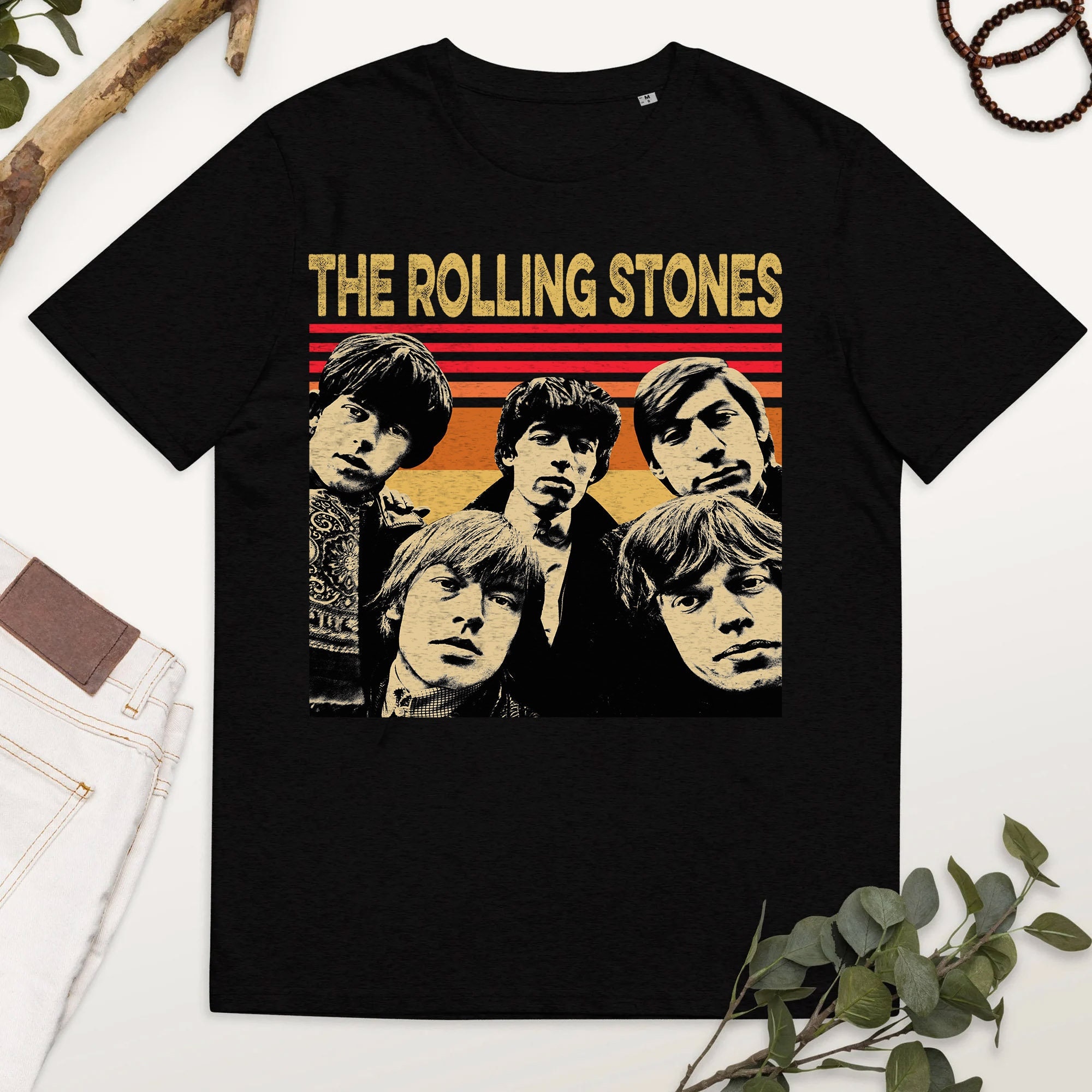 Discover The Rolling Stones Vintage Keith Richards T-Shirt