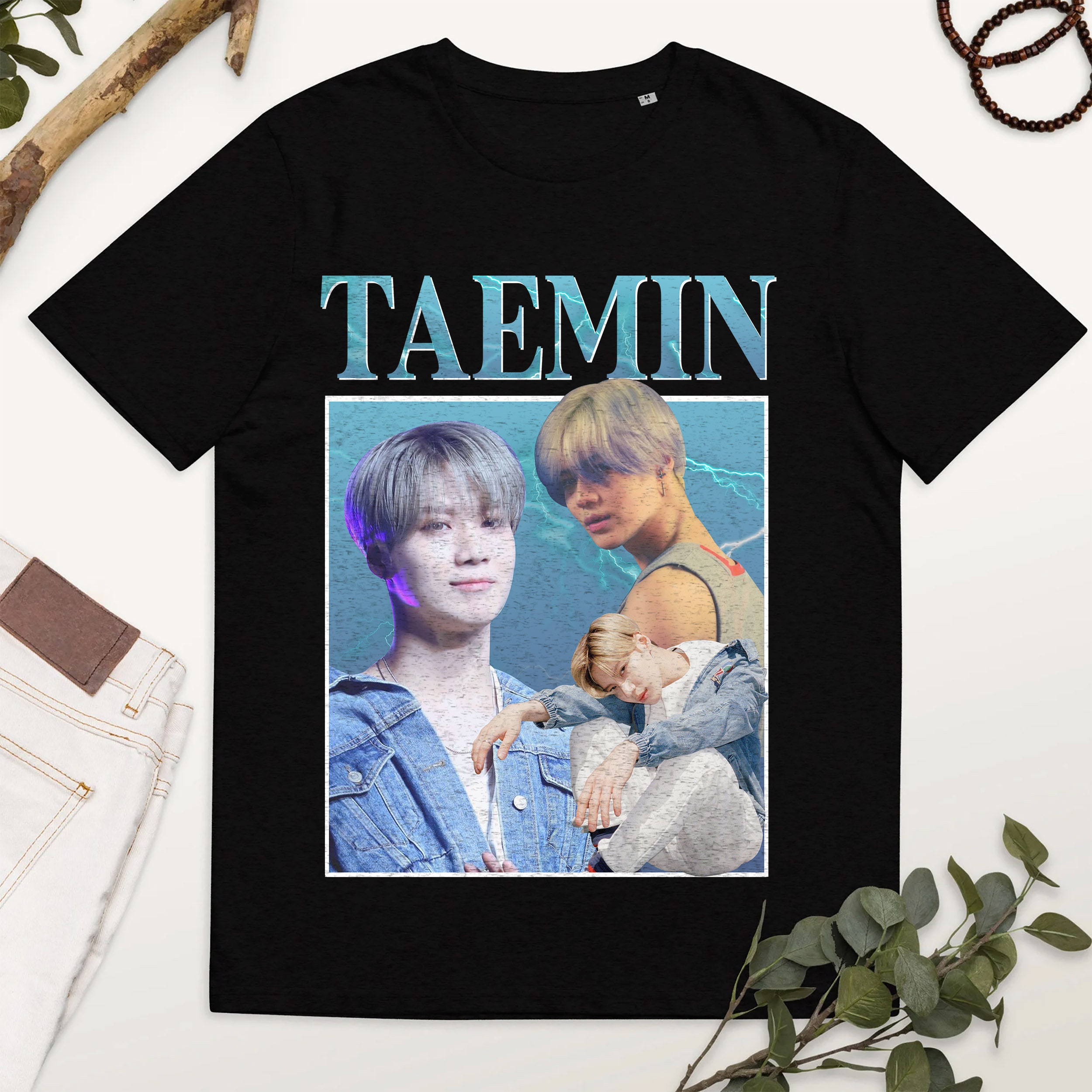 Discover Taemin Vintage Shirt, Retro Lee Tae-min Shirt, SuperM Group Shirt