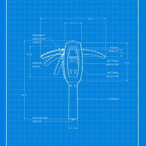 Ghostbusters Bauplan: PKE Meter