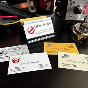 Ghostbusters Visitenkarten (Requisiten)