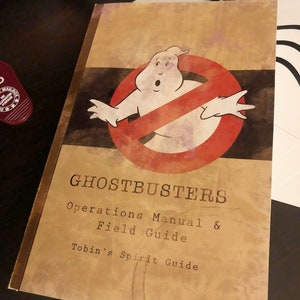 Ghostbusters Operation Manual & Field Guide (V. 89)