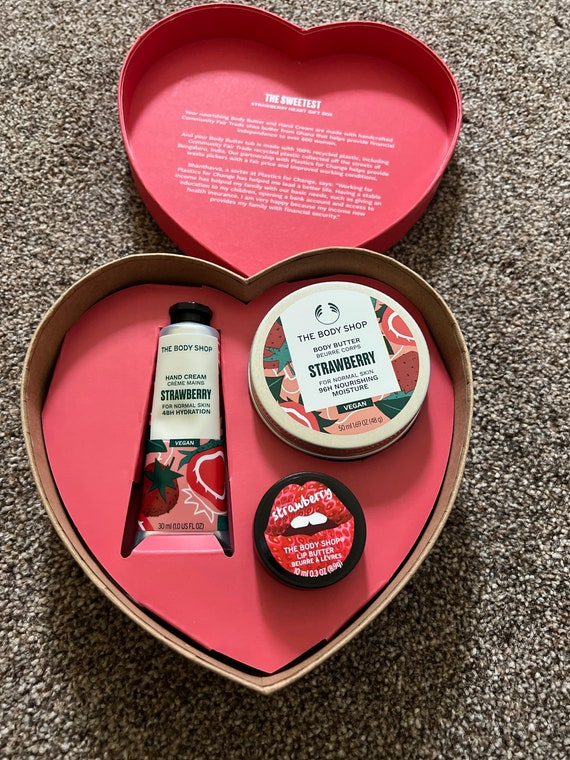 The Body Shop heart gift set