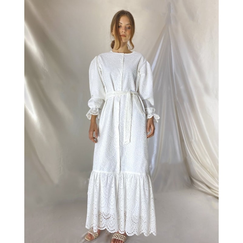 Boheme Gown - White