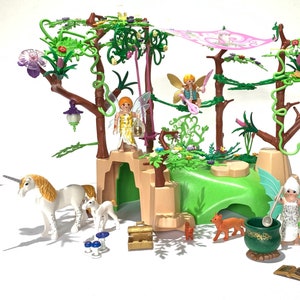 Playmobil fairies magical fairy forest deals