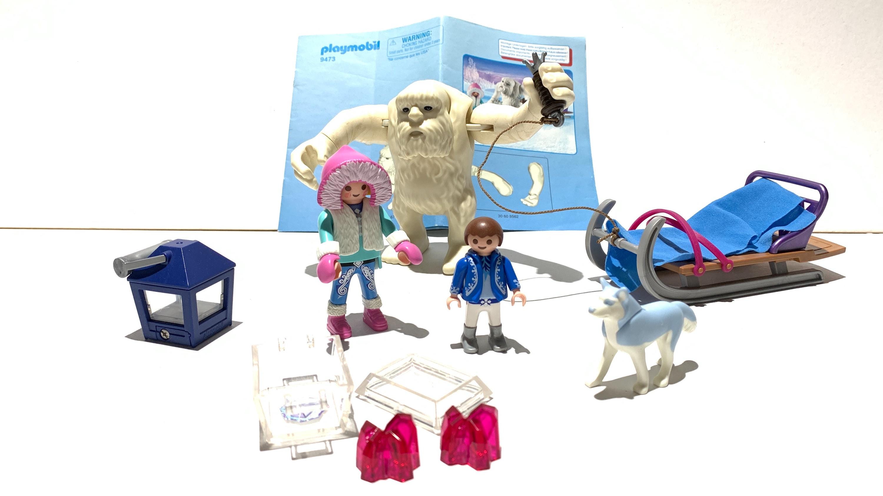 Playmobil Magic Yeti With Sleigh 9473 / Wolf / Belongs to Set