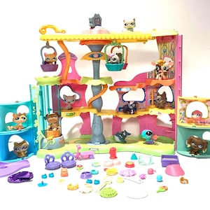 Littlest Pet Shop ラウンド＆ラウンド / タウン プレイセット LPS