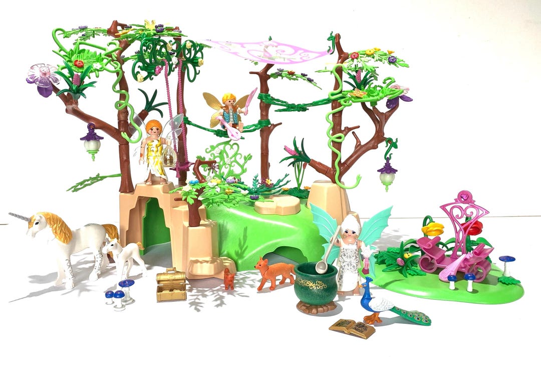 Playmobil Fairy Garden Cave Playmobil-PLAYMOBIL FAIRY TREE HOUSE