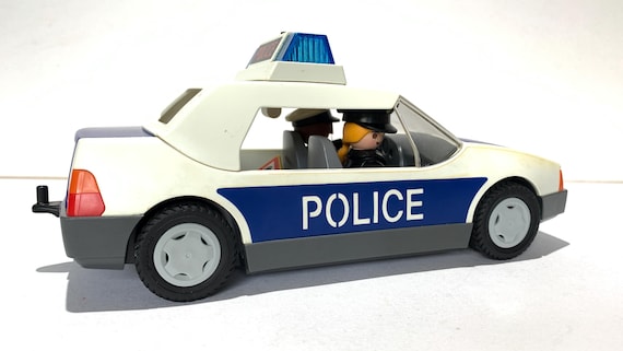 Playmobil Police Car With Flashing Lights 3904 / Police