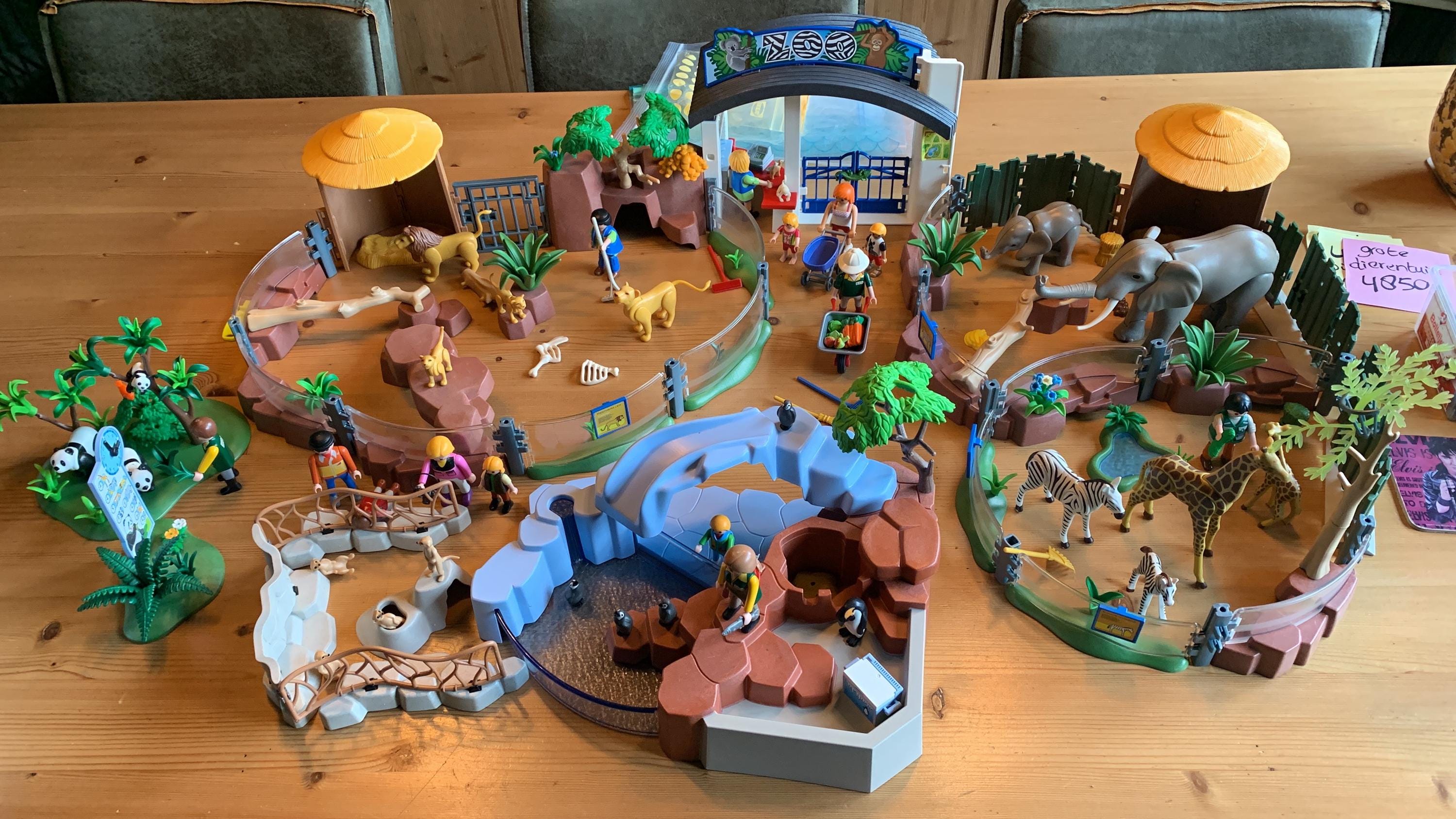 Toys Amazon Playmobil 4850 Large Zoo Grand Zoo Playmobil Online
