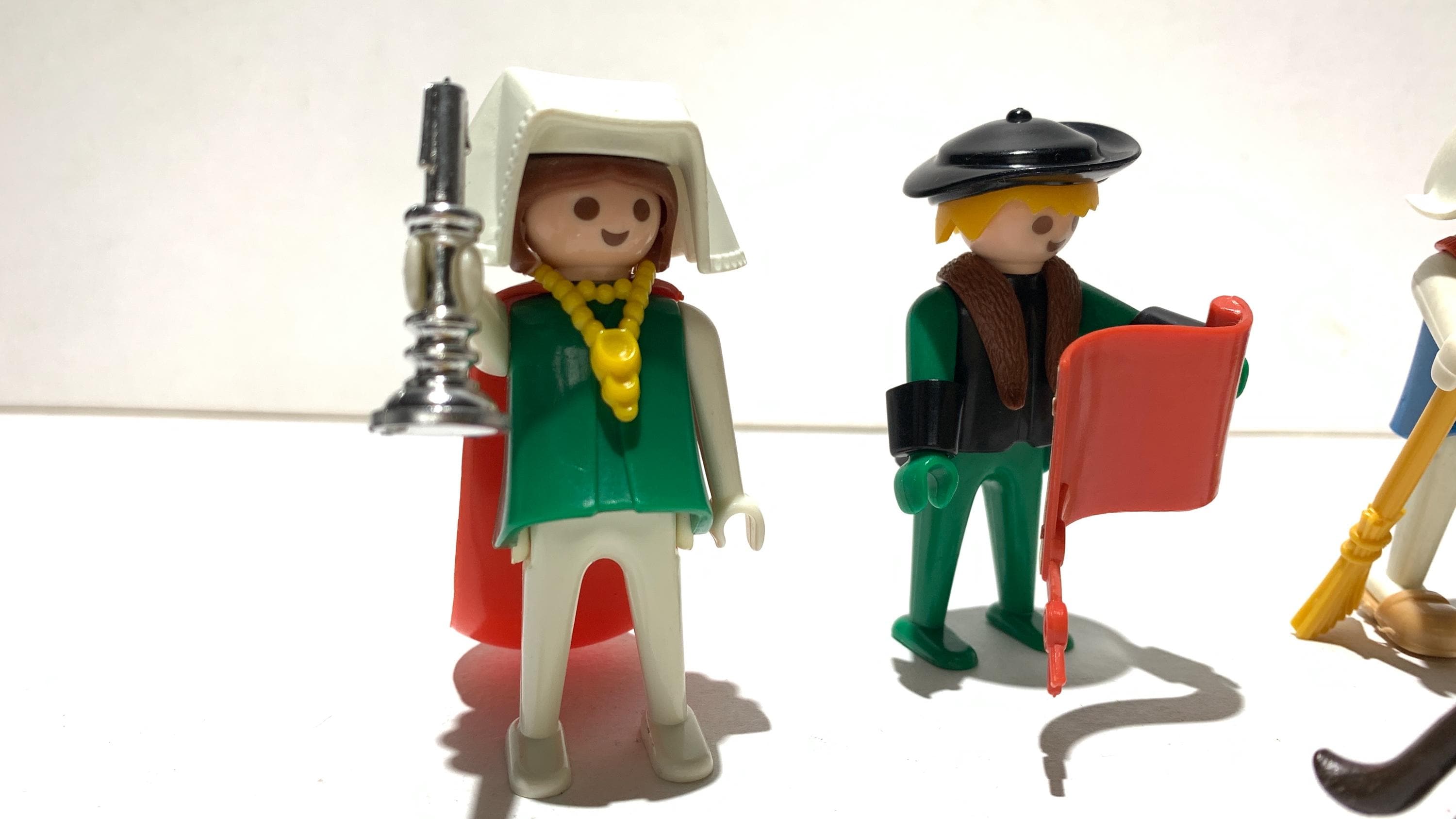 PLAYMOBL vntage médéval paysan vendeuse étalage set 3374 de 1977