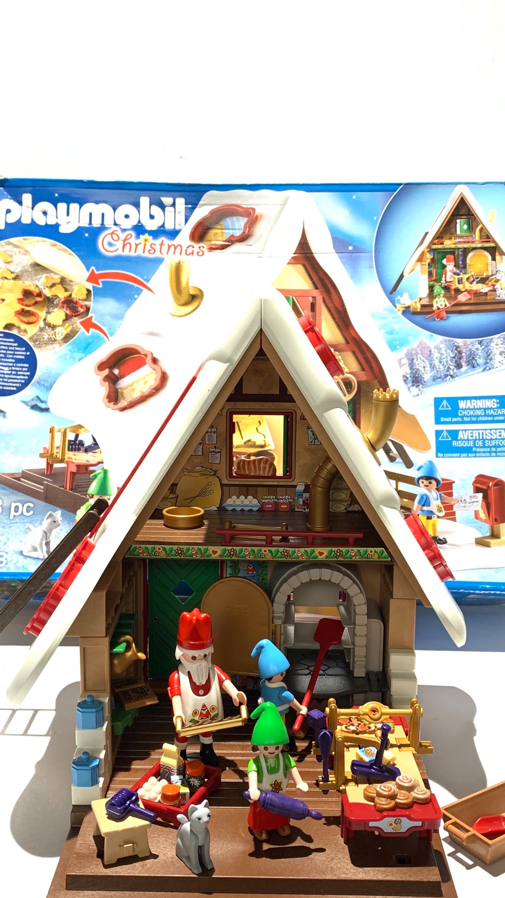 Playmobil Christmas Bakery With Cookie Cutters 9493 - With Box
