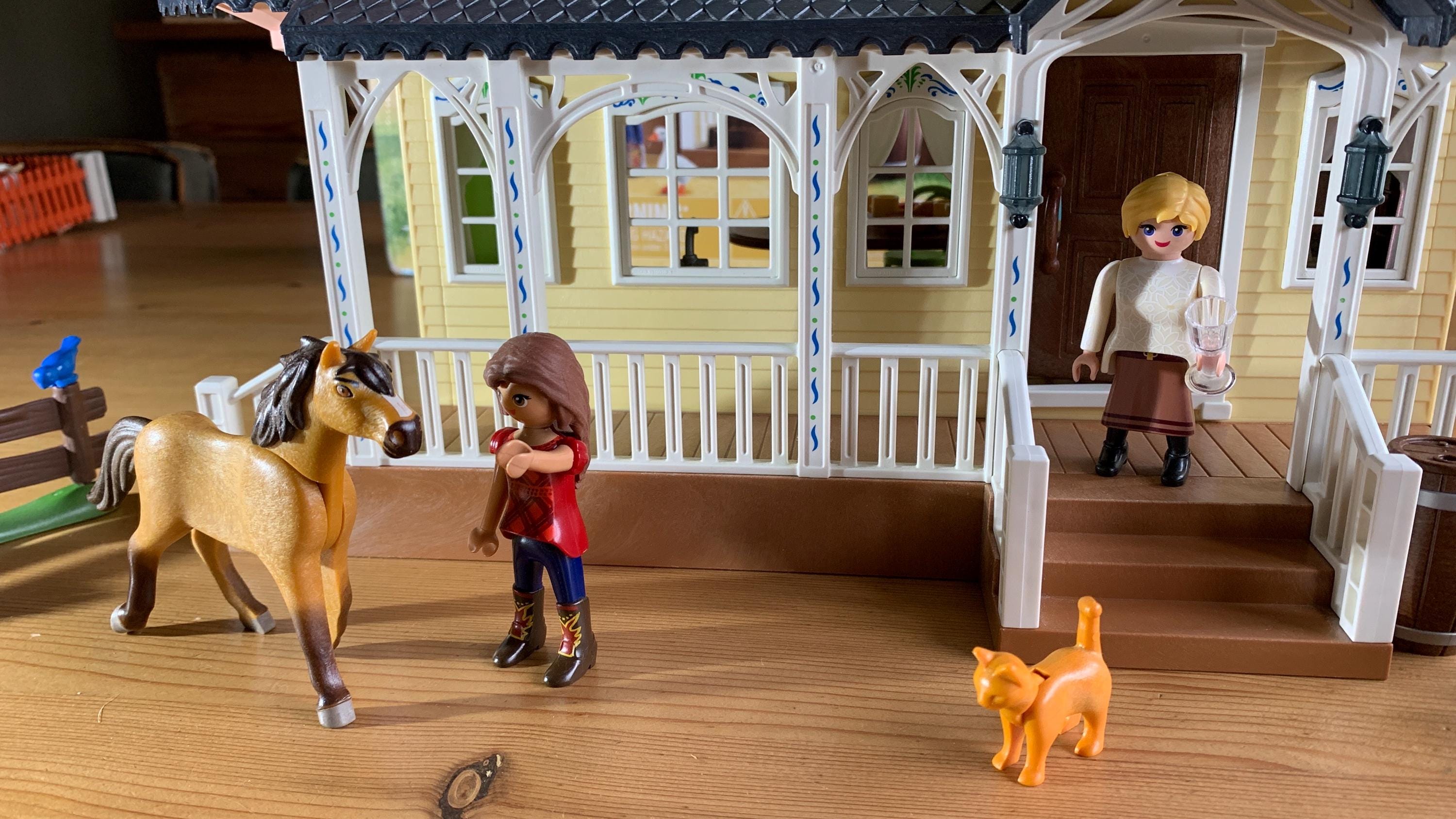 Playmobil Maison Western - General Store - Miss Buckanon - Figurines Et Bâtiment