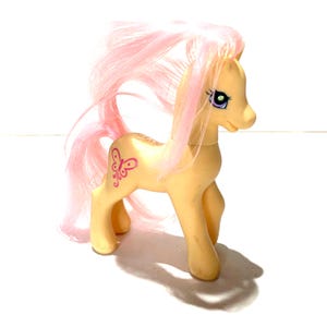 My Little Pony Secret Surprise Ponies G2 MLP Ponies / Sky Skimmer 1997 / Vintage MLP Blue Eyes Moving Head Pink hair / Diamand Eyes / Horse