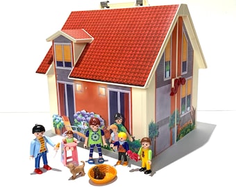 Playmobil Modern House Villa Casa 9266 + kitchen 9269 + Bathroom