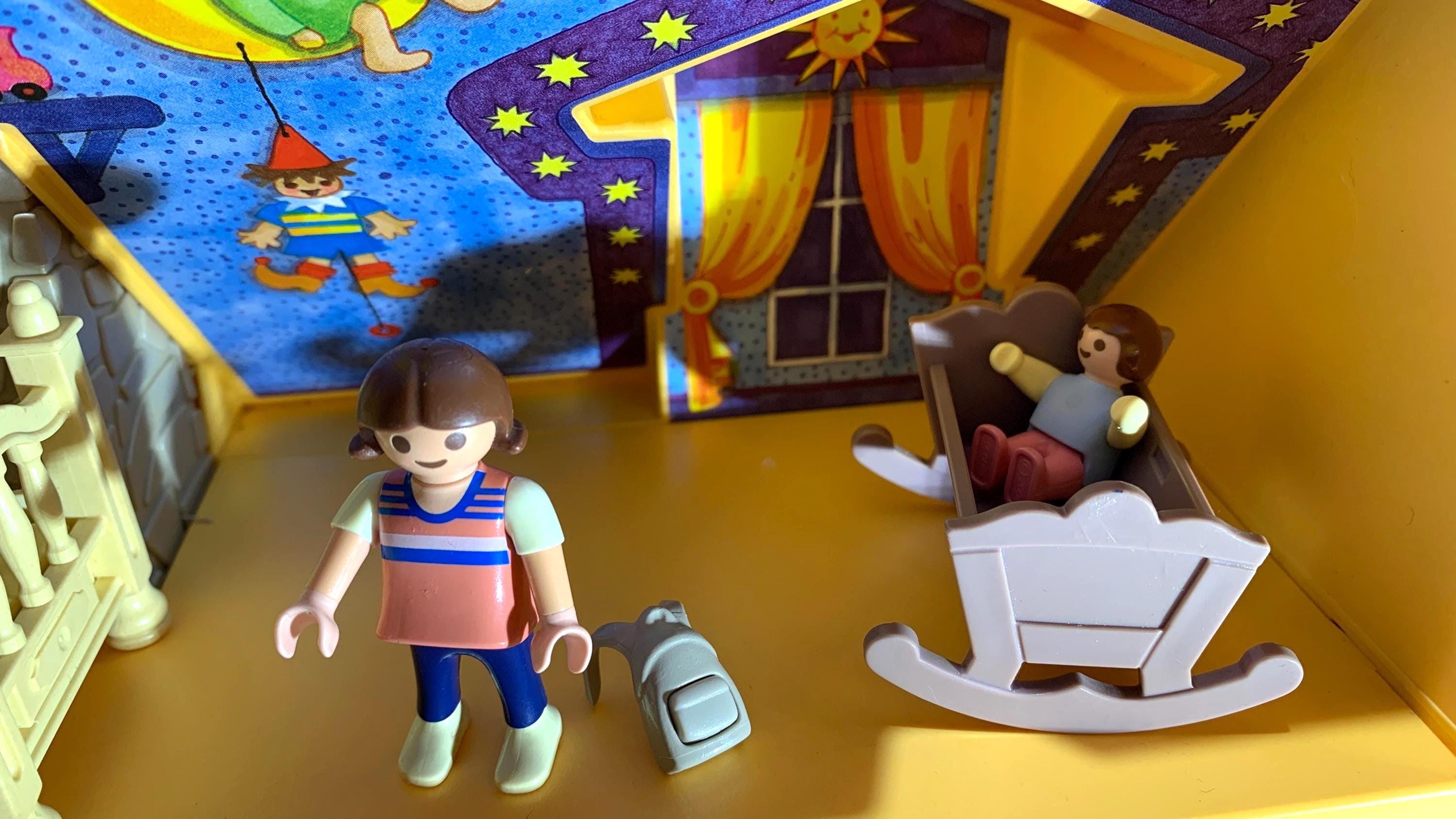 Vintage Playmobil 4145 Take Along Dollhouse • Portable Foldable