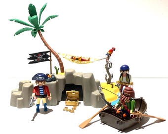 Figurine Girafe Playmobil Pour Zoo Ou Safari - Occasion, Compatible Avec Plusieurs Sets (numéros Référencés)