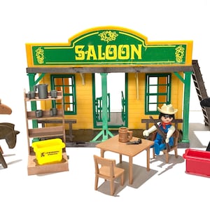 Playmobil Saloon 3461 Klicky With Sheriff + Table and Chairs