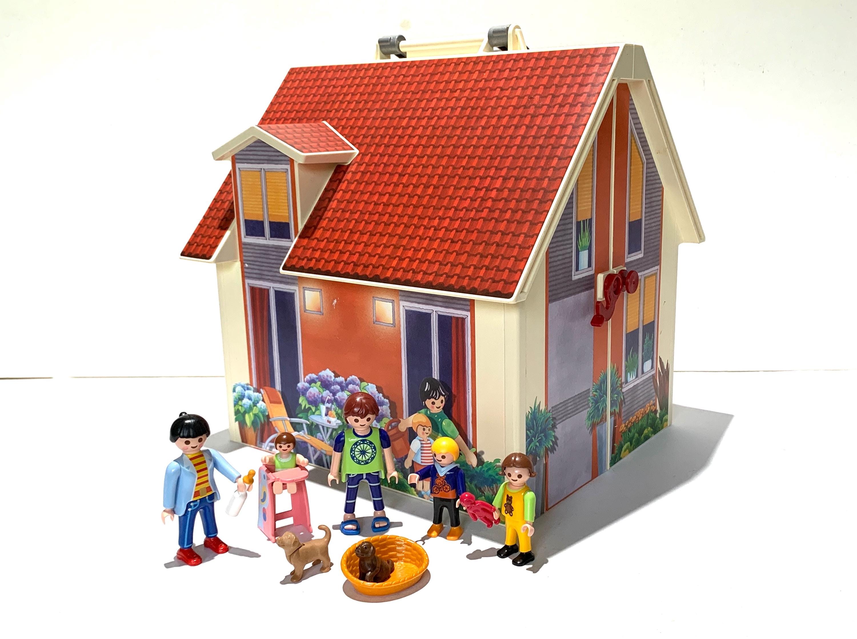 ミニチュアドールハウス⑨ Playmobil(プレイモービル) ドールハウスキャリングセット 5167