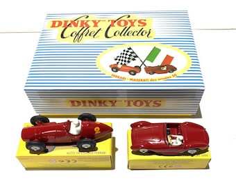 Ferrari + Maserati Dinky Toys - Coffret Collector / Model Cars