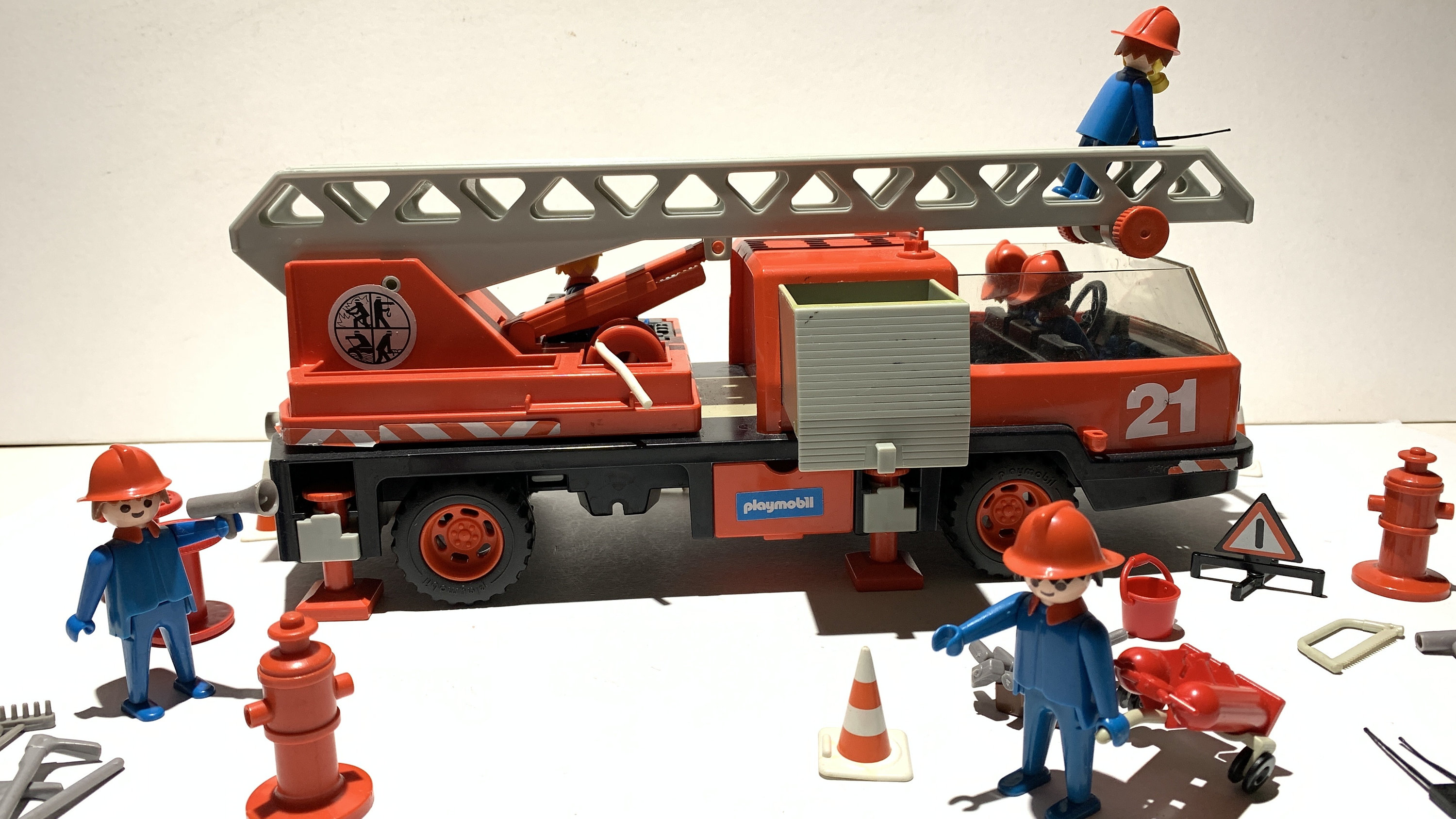 Playmobil Fire Camion Trailer Playmobil Playmobil Fire Engine
