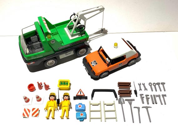 ヴィンテージ プレイモービル レッカー車 3473 ADAC – 1970年代