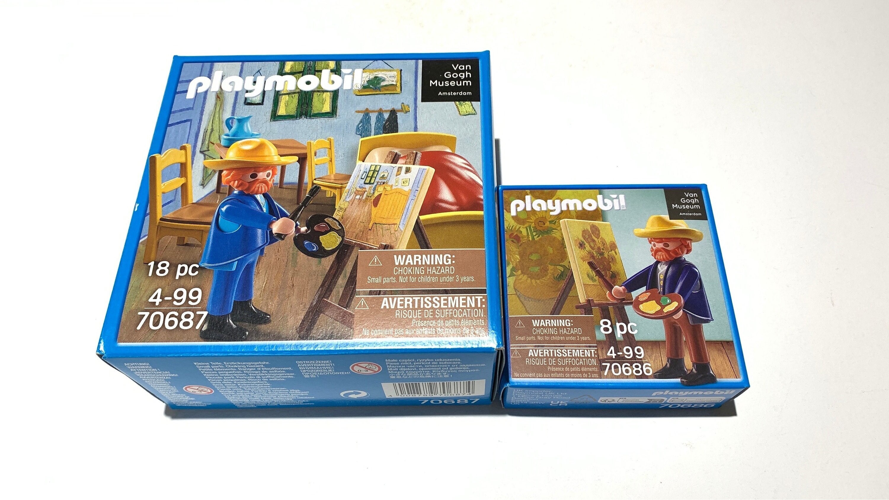 Playmobil Van Gogh Museum 18pc 8pcセット PLAYMOBIL | El Dormitorio - Van Gogh Museum shop
