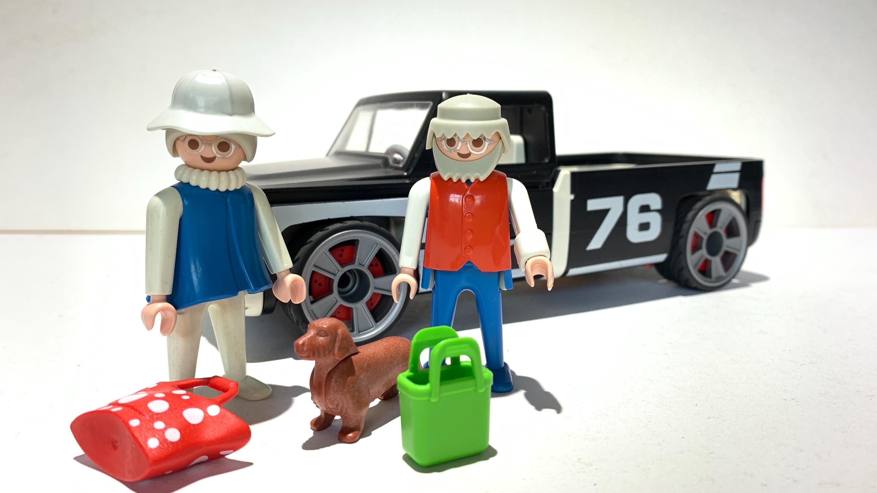 Playmobil pickup truck hotsell