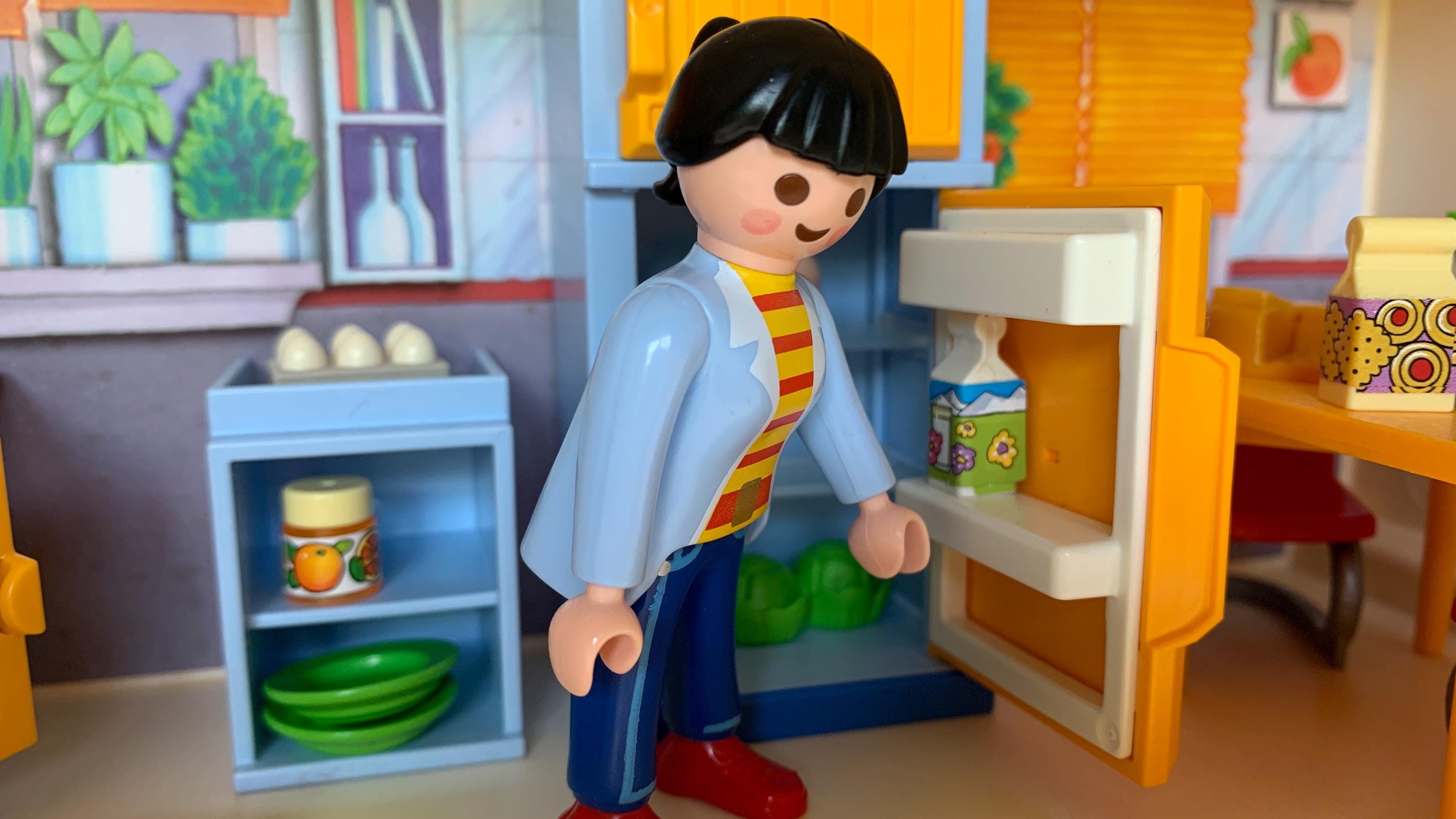 ミニチュアドールハウス⑨ Playmobil(プレイモービル) ドールハウスキャリングセット 5167