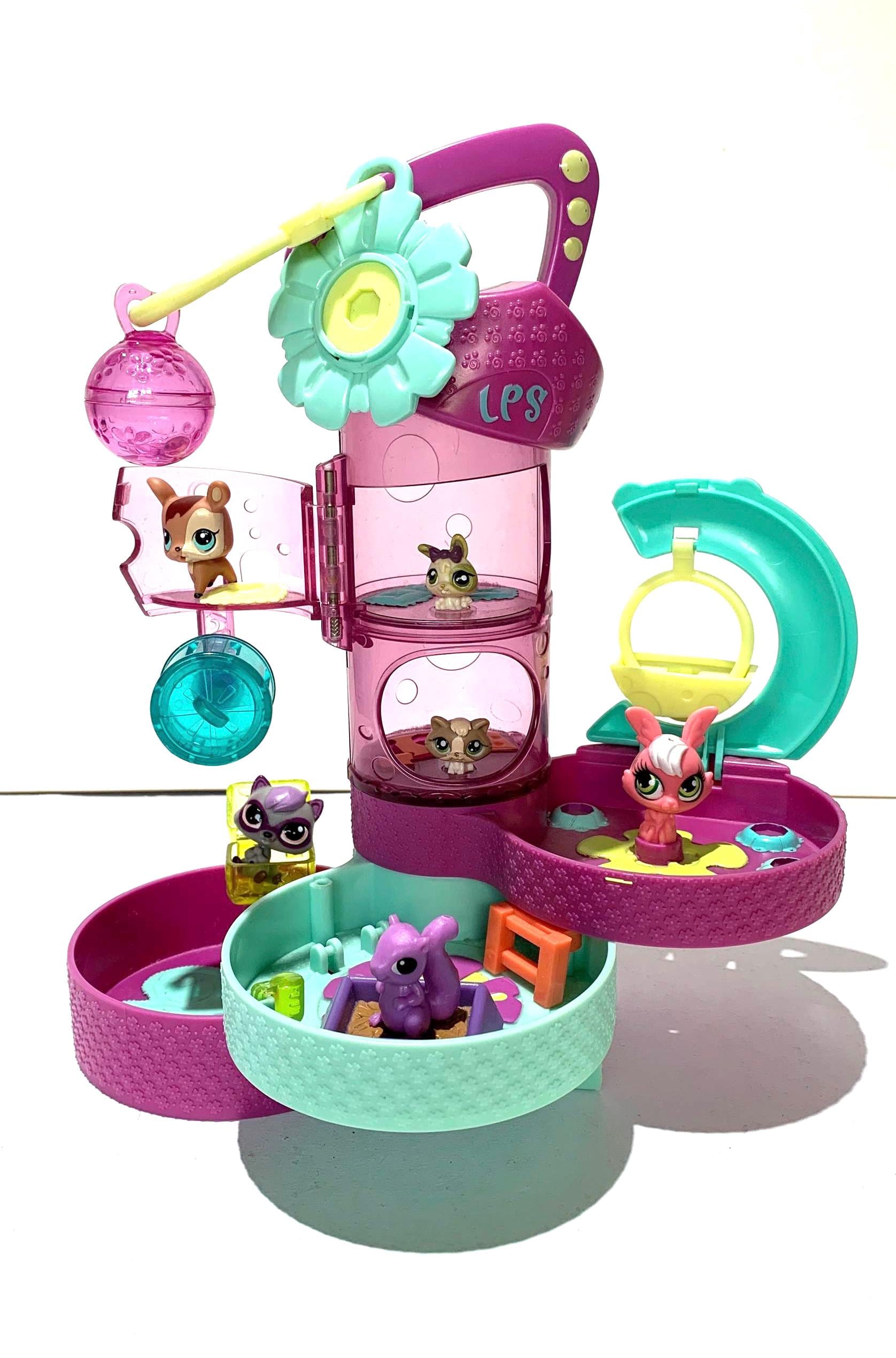 Littlest Pet Shop Teeniest Tiniest Play Set Deluxe LPS / Hasbro