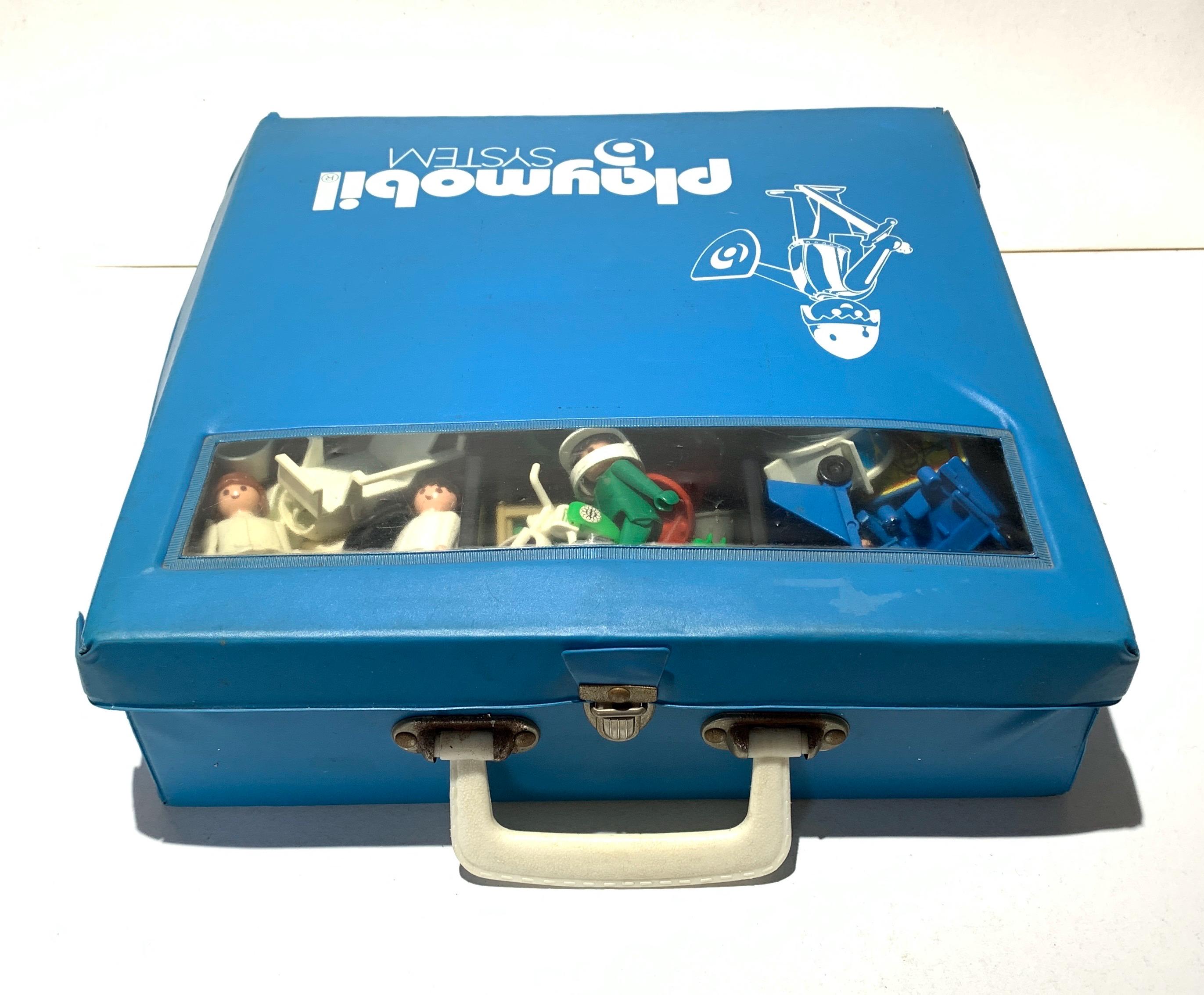 Valise De Rangement Playmobil Vintage - Accessoires Et Pièces Détachées