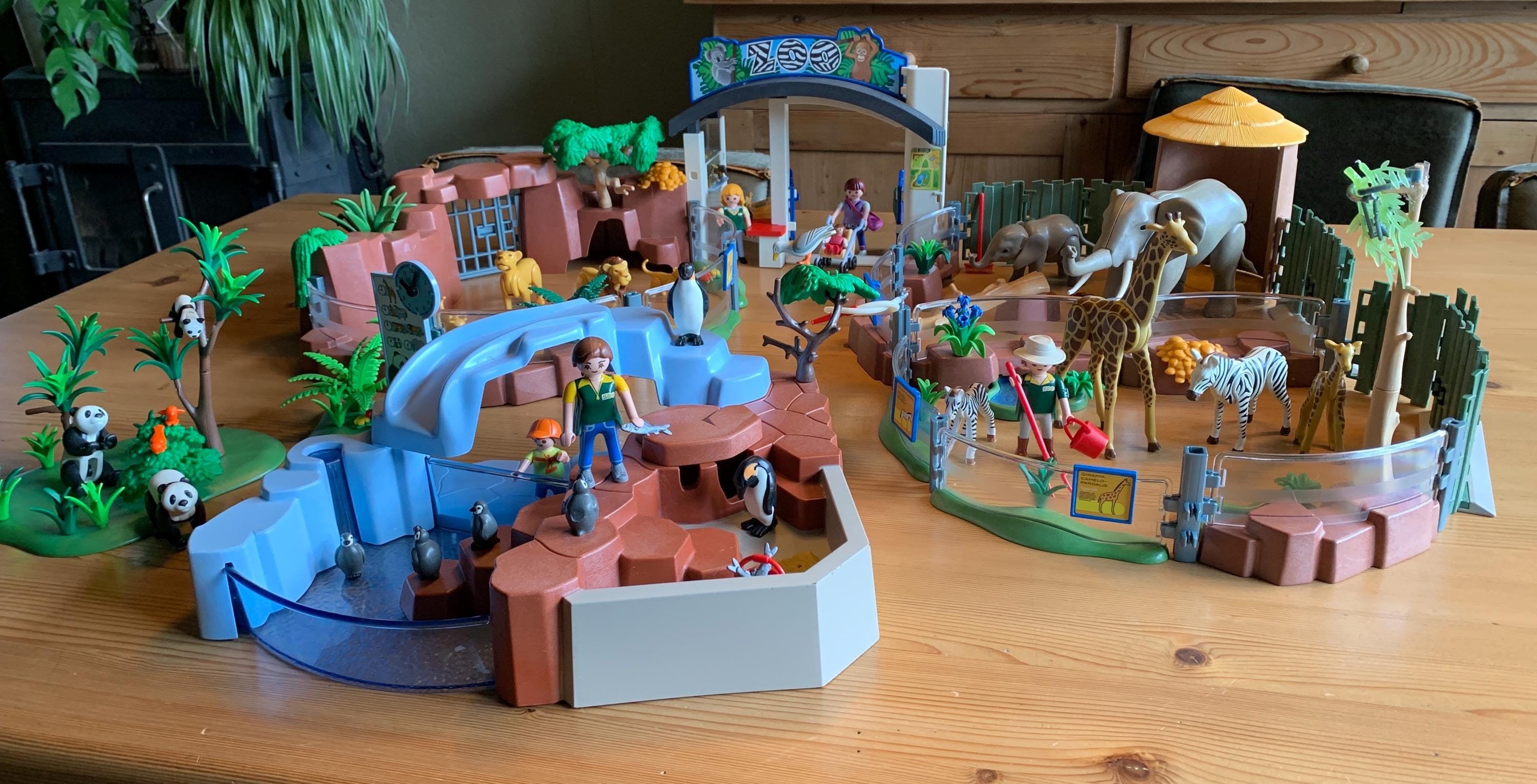 Animal Playmobil 4850 Large Zoo Playmobil Adventure Zoo Playset