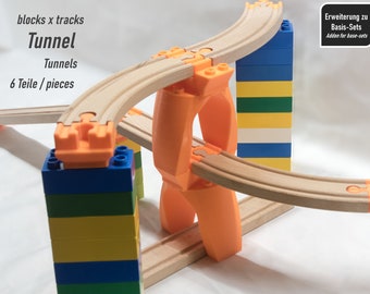 Wooden Railway Adapter - Tunnel (Extension)