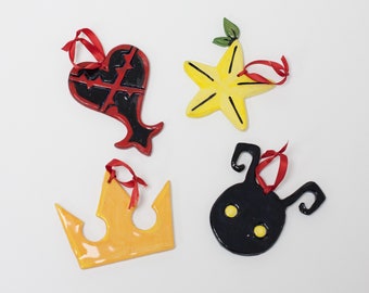 Kingdom Hearts Inspired Ornaments